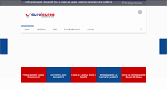 Desktop Screenshot of eurolaurea.com